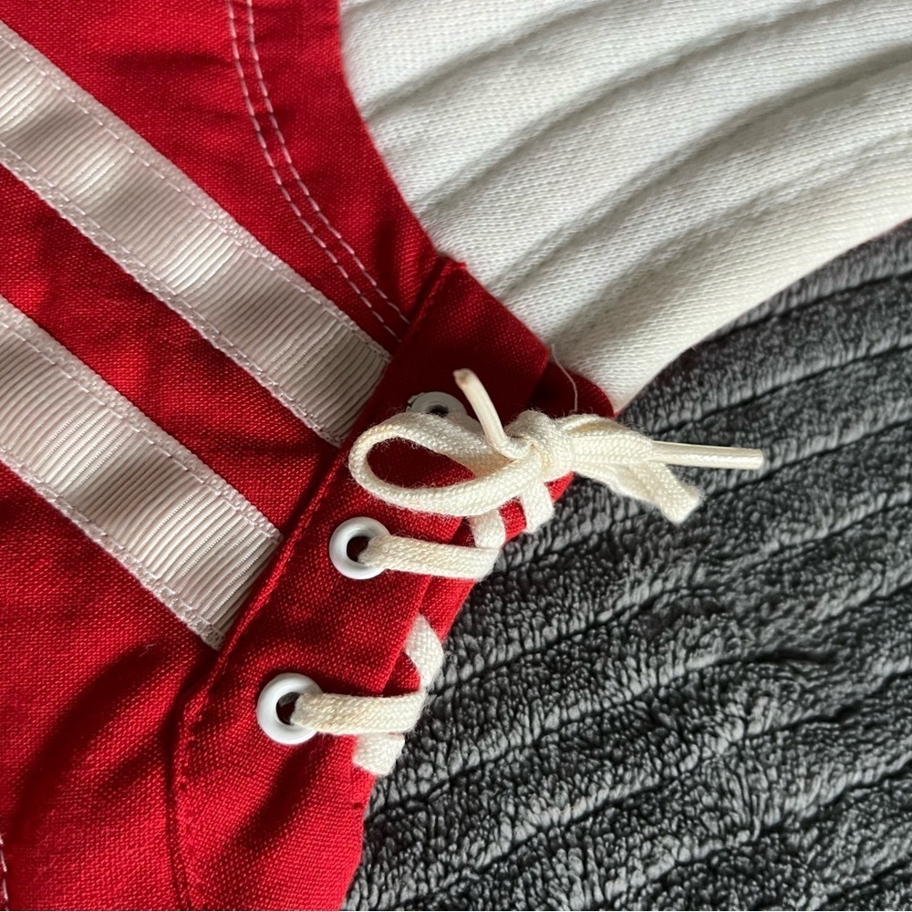 Hallmark Festive Red and Green Holiday Sock - Picture 3 of 3
